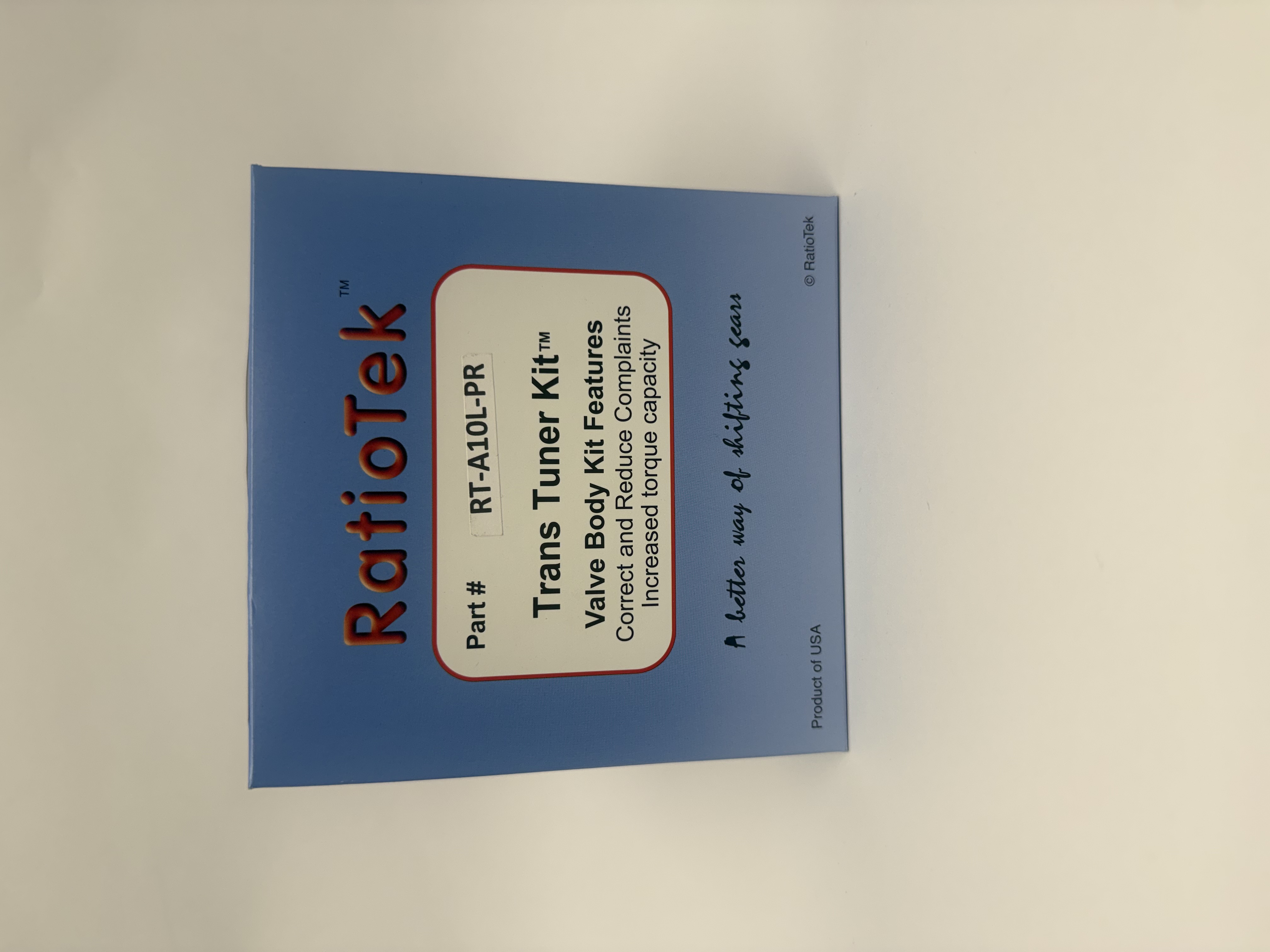 10L1000 RatioTek Valve Body Kit 0-600HP
